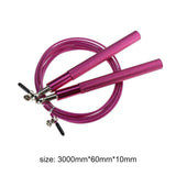 Hot Sale Jump Ropes Skillful Manufacture Adjustable Skip Rope Aluminum Handle Steel Wire Speed Skipping Rope Jump Rope