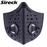 Sireck Cycling Mask Activated Carbon Dustproof Training Face Mask Anti-pollution Sports Running Bike Ski Mask Sport Facemask