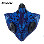 Sireck Cycling Mask Activated Carbon Dustproof Training Face Mask Anti-pollution Sports Running Bike Ski Mask Sport Facemask