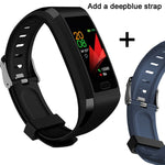 2020 Touch Screen Smart Band Watch Fitness Tracker Smart Bracelet Blood Pressure Measurement  Sport Fitness Bracelet Men Women