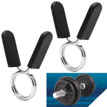 2Pcs 30mm Barbell Gym Weight Lifting Bar Dumbbell Lock Clamp Spring Collar Clips