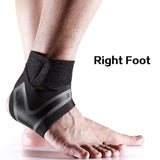 REXCHI 1 PC Sports Ankle Brace Fitness Gym Ankle Support Gear Elastic Foot Weights Wraps Protector Legs Power Weightlifting