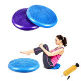 33cm Durable Inflatable Yoga Massage Ball Pad Universal Sports Gym Fitness Yoga Wobble Stability Balance Disc Cushion Free Pump