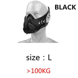 FDBRO Sports masks style black High Altitude training Conditioning training sport mask 2.0 with box phantom mask FREE SHIPPING