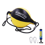 Boxing Speed Ball with Inflator Gourd Hook Pear Double End Boxing Ball for Muay Thai Boxing Punching Dodge Sandbag Punching Bag