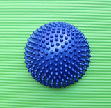 16cm Yoga Ball PVC Inflatable Massage Point Half Fit Ball Balance Trainer Stabilizer GYM Pilates Fitness Balancing Bosu Ball