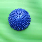 2019 PVC Half Yoga Ball Fitness Exerciser Water Cube Diamond Pineapple Ball Balance Training Point Massage Board for Children