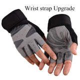 2019 men/women fitness gloves gym weightlifting yoga bodybuilding Instrument training new breathable wrist strap non-slip gloves