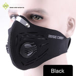 BASECAMP Men/Women Activated Carbon Dust-proof Cycling Face Mask Anti-Pollution Bicycle Bike Outdoor Training mask face shield