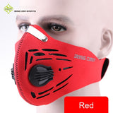 BASECAMP Men/Women Activated Carbon Dust-proof Cycling Face Mask Anti-Pollution Bicycle Bike Outdoor Training mask face shield