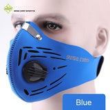 BASECAMP Men/Women Activated Carbon Dust-proof Cycling Face Mask Anti-Pollution Bicycle Bike Outdoor Training mask face shield