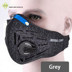 BASECAMP Men/Women Activated Carbon Dust-proof Cycling Face Mask Anti-Pollution Bicycle Bike Outdoor Training mask face shield