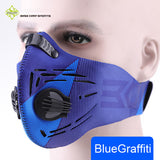 BASECAMP Men/Women Activated Carbon Dust-proof Cycling Face Mask Anti-Pollution Bicycle Bike Outdoor Training mask face shield