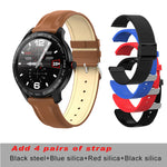 696 L9 Full touch Smart Watch Men ECG+PPG Heart Rate Blood Pressure oxygen Monitor IP68 Waterproof Bluetooth Smart Bracelet