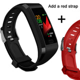 Smart Band Watch Fitness Tracker Bracelet IP67 Waterproof Smart Bracelet Heart Rate Blood Pressure Measurement Sport Smartband