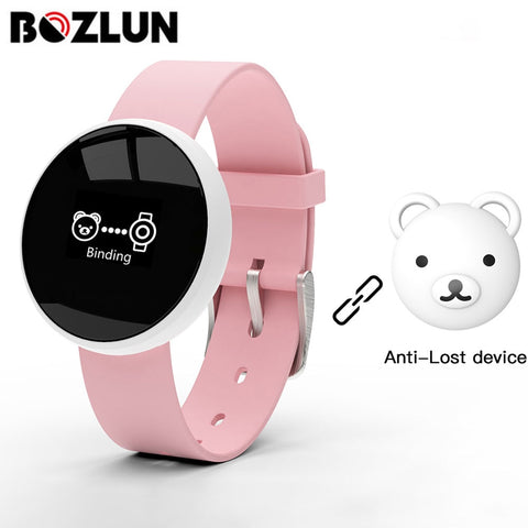 Bozlun Womens Smart Watch for iPhone Android Phone with Fitness Sleep Monitoring Waterproof Remote Camera GPS Auto Wake Screen