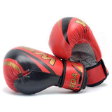 REXCHI PU Kick Boxing Gloves for Men Women Karate Muay Thai Guantes De Boxeo Free Fight MMA Sanda Training Adults Kids Equipment