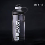 2000ml Large Capacity Water Bottles BPA Free Gym Fitness Drinking Bottle Outdoor Camping Cycling Hiking Sports Shaker Bottles