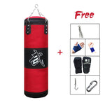 Training Fitness MMA Boxing Punching Bag With Hanger Empty Sport Kick Sandbag Muay Thai Boxer Gym Heavy Musculation Sandbag