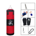 Training Fitness MMA Boxing Punching Bag With Hanger Empty Sport Kick Sandbag Muay Thai Boxer Gym Heavy Musculation Sandbag