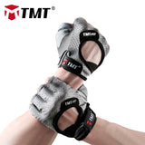 TMT Breathable Gym Gloves for Body Building Weight Lifting Training Dumbbell Exercise Workout Yoga Protect Hand for Men Women