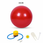 Sports Yoga Balls Bola Pilates Fitness Ball Exercise Gym Balance Fitball Exercise Pilates Workout Massage Ball with Pump 45-85cm