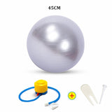 Sports Yoga Balls Bola Pilates Fitness Ball Exercise Gym Balance Fitball Exercise Pilates Workout Massage Ball with Pump 45-85cm