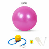 Sports Yoga Balls Bola Pilates Fitness Ball Exercise Gym Balance Fitball Exercise Pilates Workout Massage Ball with Pump 45-85cm