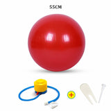 Sports Yoga Balls Bola Pilates Fitness Ball Exercise Gym Balance Fitball Exercise Pilates Workout Massage Ball with Pump 45-85cm