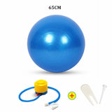 Sports Yoga Balls Bola Pilates Fitness Ball Exercise Gym Balance Fitball Exercise Pilates Workout Massage Ball with Pump 45-85cm