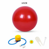 Sports Yoga Balls Bola Pilates Fitness Ball Exercise Gym Balance Fitball Exercise Pilates Workout Massage Ball with Pump 45-85cm