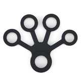 1Pcs Finger Hand Grip Silicone Strength Trainer Resistance Band Hand Ring Gripper Fitness Workout Expander Strengthener 3 Levels