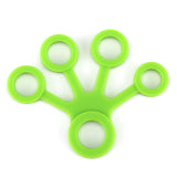 1Pcs Finger Hand Grip Silicone Strength Trainer Resistance Band Hand Ring Gripper Fitness Workout Expander Strengthener 3 Levels