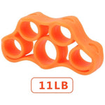 2pcs/set Finger Stretcher Silicone Hand Grip Strengthener Finger Resistance Bands Hand Extensor Exercise Strength Trainer Set