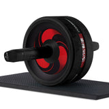 Ab Roller Exercise Fitness Ab Wheel Muscle Training Double-wheel Apparatus Press Roll Abdominal Muscle Gym Equipment Weight Loss