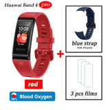 Huawei Band 4 pro SmartBand Heart Rate Health Monitor Standalone GPS Proactive Health Monitoring SpO2 Blood Oxygen