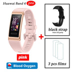 Huawei Band 4 pro SmartBand Heart Rate Health Monitor Standalone GPS Proactive Health Monitoring SpO2 Blood Oxygen