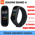 In stock Xiaomi Band 4 Smart Bracelet 0.96'' AMOLED Color Touch Screen Heart Rate Fitness Wristband Mi band 4 Global Smart watch