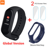 In stock Xiaomi Band 4 Smart Bracelet 0.96'' AMOLED Color Touch Screen Heart Rate Fitness Wristband Mi band 4 Global Smart watch