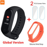 In stock Xiaomi Band 4 Smart Bracelet 0.96'' AMOLED Color Touch Screen Heart Rate Fitness Wristband Mi band 4 Global Smart watch