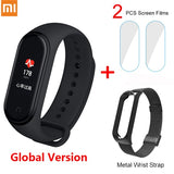 In stock Xiaomi Band 4 Smart Bracelet 0.96'' AMOLED Color Touch Screen Heart Rate Fitness Wristband Mi band 4 Global Smart watch