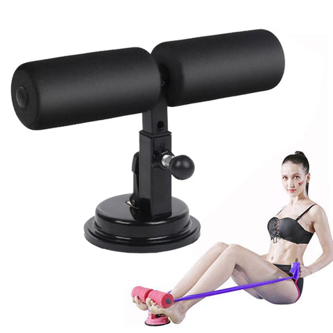 Adjustable 3 Color Sit-ups Assistant Home Abdomen Lose Weight Device  Fitness Workout Sucker holder Equipment for Waist Exercise