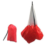 2 Umbrella Running Speed Training Parachute Chute Soccer Resistance Rope for Weight Bearing Fitness Core Strength Exercise