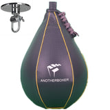 Boxing Pear Shape PU Speed Ball Swivel Punch Bag Punching boxeo Speed bag Punch Fitness Training Ball Gym Exercise Agility