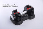 1PC 25LB Adjustable Dumbbell Fast Weight Adjustable for Men/Women Exercise Equipment Training Arm Muscle Fitness PVC Dumbbell