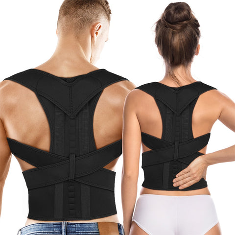 Magnetic Therapy Adjustable Posture Corrector Brace Shoulder Back Support Belt for Men Women Braces & Supports Belt