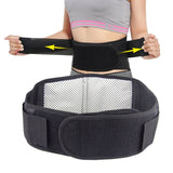 Waist Tourmaline Self Heating Belt Magnetic Therapy Adjustable Back Waist Support Belt Lumbar Brace Massage Band Health Care