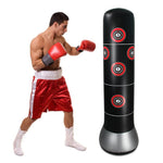 1.5M 1.6M Inflatable Stress Punching Tower Bag Boxing Stand Water Base Pressure Relief Target Bag Bounce Back Sandbag with Pump