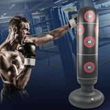 Boxing Punching Bag Inflatables Mma Training Taekwondo Kids Punching Bag Venting Hit Boxing Bag Stand Weight Fitnes Equipment