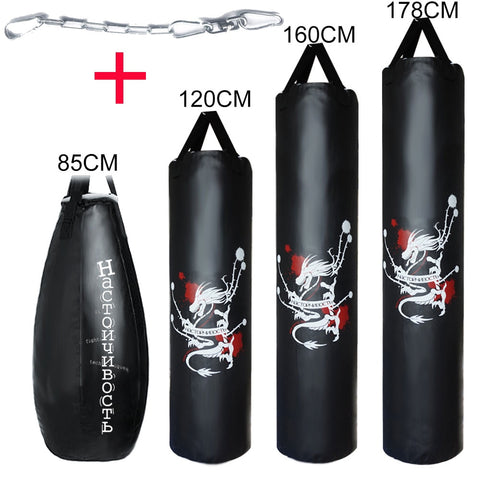 85/120/160/178cm Sandbag Empty Punching Bag kick Boxing Bag Indoor Sports Training Muai Thai mma